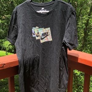 Reflective Nike Logo Tee
